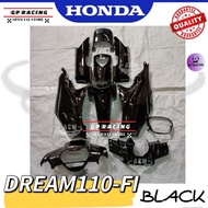 COVER SET DREAM 110 FI CAVER SET BLACK / BLUE / RED EX5 DREAM FI KAMBING FI "GP RACING"