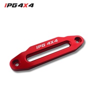 IPG 4X4 Winch Aluminum Fairlead Red For Plasma Rope Fairlead