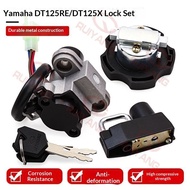 Suitable For Yamaha DT125RE/DT125X 2004-2008 Models, Fuel Tank Cap, Ignition Switch Lock, Full Vehic