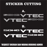 Sohc VTEC Cutting Stickers- Cutting Stickers