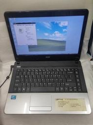 Acer 宏碁 Aspire E1-431 14.1吋雙核心筆記型電腦 Windows XP