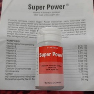 Super Power 10 Kapsul - Obat Doping Ayam Aduan Laga Medion