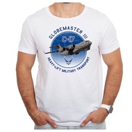 C-17 Globemaster Iii Adult White T-Shirt New Hot Selling Men's Clothing Featured