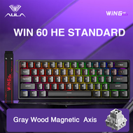 Aula win60/68he chơi game có dây bàn phím trục từ có hỗ trợ đèn RGB cho Máy tính để bàn và máy tính