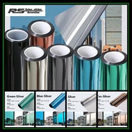 Oneway glassfilm per meter one way mirror sticker glass building house car L 150cm