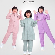 ALVARO - Boys' and Girls' Raincoats, Thick, Elastic, Leak-Proof Children's Raincoats by Alvaro Rainc