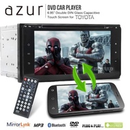 AZUR 200mm Toyota Double DIN Mirror Link Car Bluetooth DVD Player Stereo (Japan)