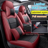 Customized car seat covers, 5-seater 7-seater custom leather seat covers, fully enclosed seat covers