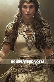 RPG Journal: Lined and Blank paper: Custom Notebook For Roleplaying Gamers: Notes, Drawing Maps, Glu