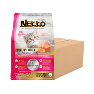 [official Store] Nekko Holistic & Grain-free สูตรลูกแมว 370ก. X 12ถุง