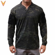 Velocity Systems - BOSS Rugby Long Sleeve เสื้อยืดแขนยาว เสื้อลายพราง เสื้อแขนยาว ระบายอากาศ