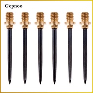 Gepnoo 2BA Thread Steel Point Converter Points Replacement Tips for Darts, Set of 6
