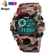 SKMEI G Style Men Sports Watches Chronograph Military Digital Wristwatches Camouflage Shock Resistan