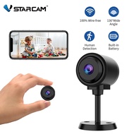 Vstarcam กล้องจิ๋วในร่ม WiFi ตรวจจับมนุษย์ HD การมองเห็นได้ในเวลากลางคืนสีบลูทูธ CB76-2การเชื่อมต่อ