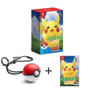 NS Pokemon Let's go Pikachu / Eevee Nintendo Switch Pokeball Bundle with Mew Poke Ball Pack