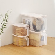 Refrigerator Fresh-keeping Box Food Grade PP5 Storage Box with Lid Sealed Box Frozen Meat Vegetables