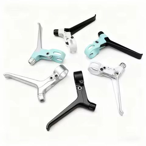 Suitable for Brompton folding bike brake levers, CNC aluminum alloy, lightweight 72g per pair Compat