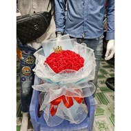 New model 50 scented wax roses
