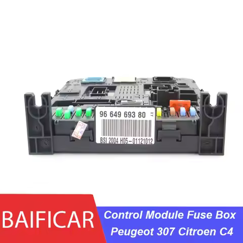 Baificar Brand New Genuine BSI Control Module Fuse Box 9664969380 H05-01 For Peugeot 307 Citroen C4