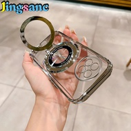 Jingsanc Ốp mạ trong suốt cho OnePlus 13R/Oneplus ACE 5/Oneplus ACE 5 Pro Vỏ điện thoại Ốp lưng mềm 