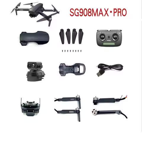 SG908 MAX SG908MAX SG908 SG908PRO RC drone spare parts body shell blade motor arm Remote controller 