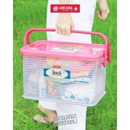 [!!️WARRANTY & ORIGINAL!!️] LION STAR GRACIA BOX JX-6 13.5 Liter multi-purpose storage