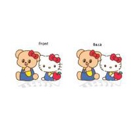 กิ๊บหนีบผม Hello Kitty X Butterbear ลายชุดเอี๊ยม (355684-728609020)