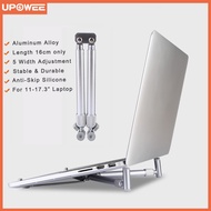 Portable Adjustable Laptop Stands Folding AlluminumTravel Desktop Notebook Tablet Stand Holder (11-17 inches)