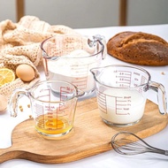 1000ml Capacity Glass Measuring Cup with Scale for Baking Tools Microwave Thickened Handle Transparent Measuring Glass Cup