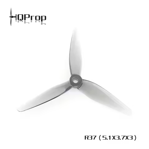 HQPROP R37/ R36 5.1X3.6X3 / 5.1X3.7X3 3-Blade PropellerCarbonate Propeller for FPV Racing RC Drone Q