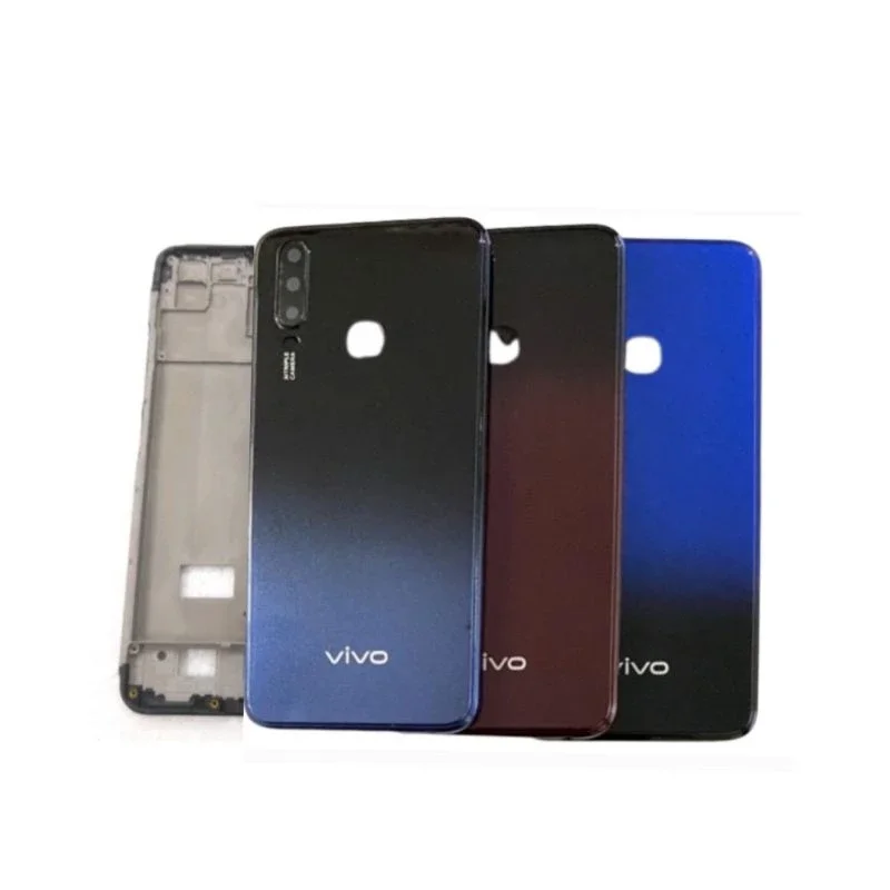 BackDoor Housing Casing Kesing + Frame LCD VIVO Y17 1901 1902 FullSet | Back Door Cover Cassing Bela