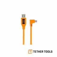 TETHER TOOLS CU51RT02-ORG USB 2.0 To Mini-B 2.0 5-Pin Transmission Cable 50c
