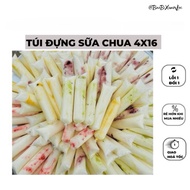 1Kg 4x16 thick glossy plastic yogurt bag