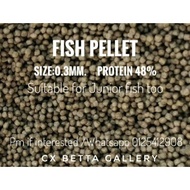 (1kg) Seamaster F00 Fish Food Pellet 0.3mm size /Makanan ikan laga/guppy