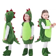 Dinosaur costume short halloween kids | Children's dinosaur costume jumpsuit