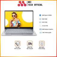 [Freeship] Laptop Acer Swift 3 SF314-43-R4X3 / Bạc/ AMD Ryzen 5-5500U/ RAM 16GB DDR4/ 512GB SSD/ AMD