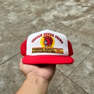 Vintage Trojan Super Prime Farmers Supply & Dynamite Explosives snapback cap Trucker Hat