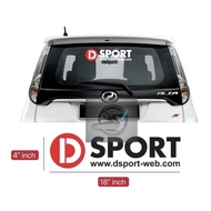 S801 D Sport Car Vinyl Decal Sticker