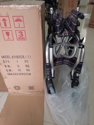 KURSI RODA TRAVELING ALUMINIUM CROWN KY9003L KY 9003 L -
