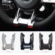 Car Steering Flat Wheel Lower Trim Cover For Mercedes Benz AMG 2019  sport A Class W177 B Class W247