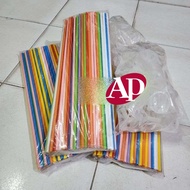 BALLOON STICK | BALLOON STEM | COLORFUL BALLOON HANDLE + BALLOON CUP (1 PACK CONTAINS 100 PCS)