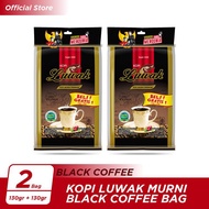 Kopi Luwak Murni Black Coffee Bag 130gr + 130gr Twin Pack