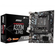 Ready !!! maiboard motherboard pc MSI A320M A PRO mobo AMD AM4 terbaru