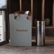 Bình Giữ Nhiệt Mini Di Động Bằng Titan Nguyên Chất 200ML Siêu Nhẹ Bỏ Túi Dành Cho Nam - Bình Giữ Nhi