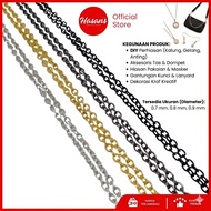 Hasans Nuri Chain/ 0.7 0.8 0.9 Per Pack 100m Necklace Chain/ Bracelet Chain/ Meter Chain/ Accessory 