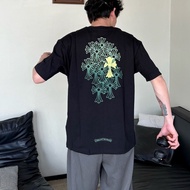 Chrome Hearts Men Women Plus Size Short-Sleeved Couple Style Design Feel Bottoming Inner Joint Color