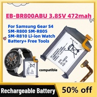 High-Quality New EB-BR800ABU 3.85V 472mah Battery for Samsung Gear S4 SM-R800 SM-R805 SM-R810 Li-ion