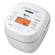 東芝TOSHIBA真空壓力電飯煲（IH），適用於海外市場，220V規格，5.5杯容量，白色，型號RC-DX10T-W