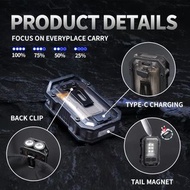 ✴️ 全新 mini 迷你電筒 口袋式 鎖匙扣 照明燈 工作燈 keychain light cob flashlight lamp 便攜 多用途多功能 可夾帽 磁吸 行山 攀山 登山 遠足 露營 夜
