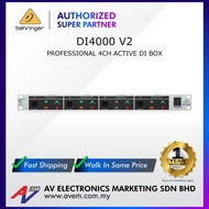 BEHRINGER DI4000 V2 Professional 4-Channel Active DI-Box